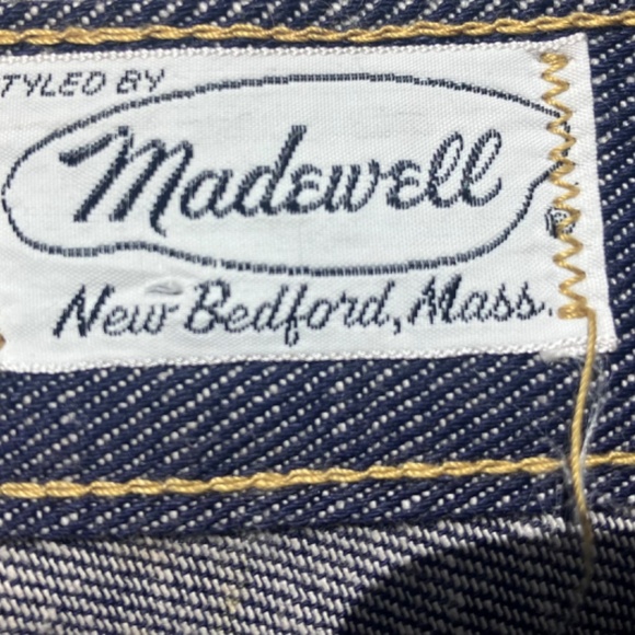 Rare Vintage 1950s–60s Madewell Workwear Jeans – Union Made in USA – New Bedford - Picture 10 of 11